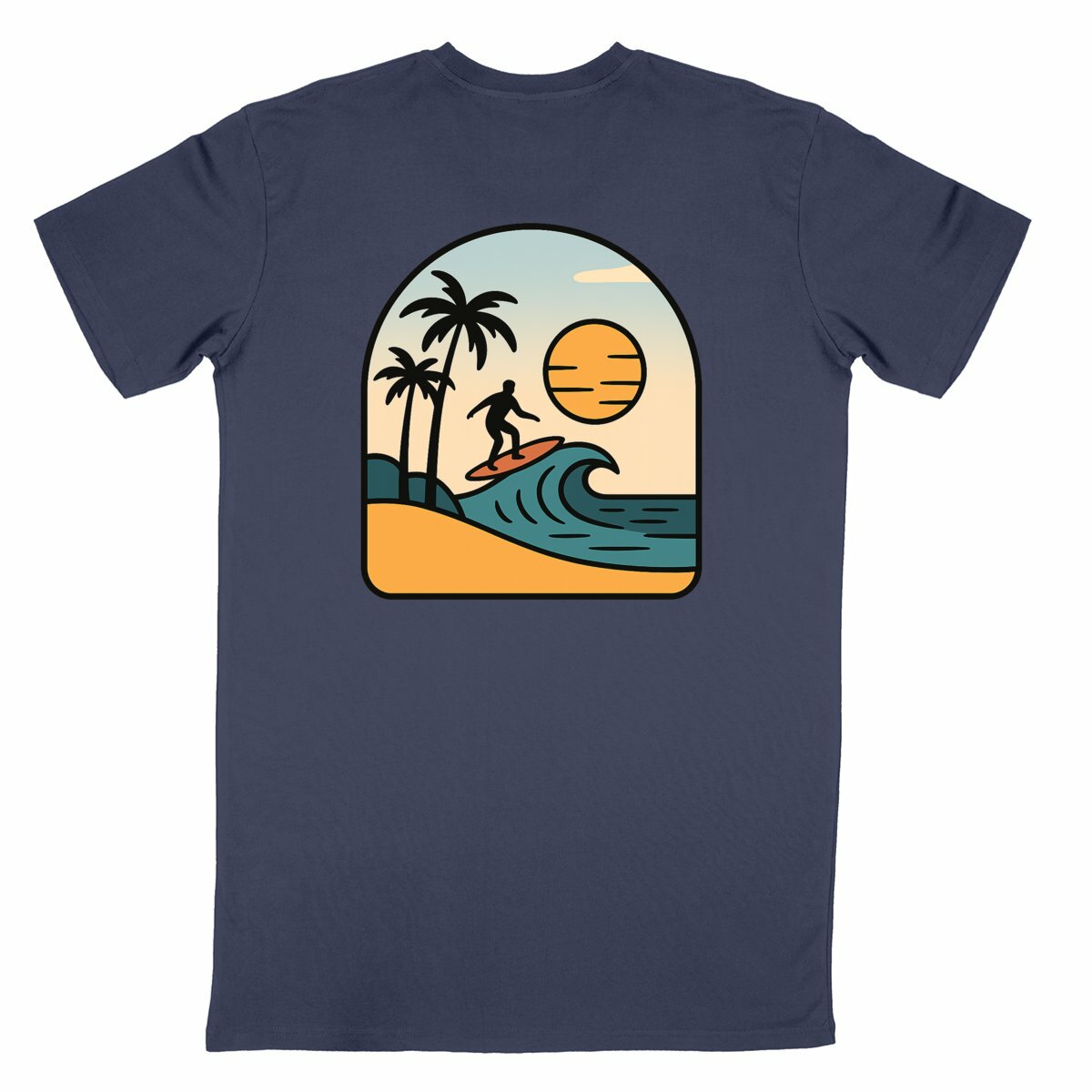 Ocean Wave Sunset - dos_bleumarine