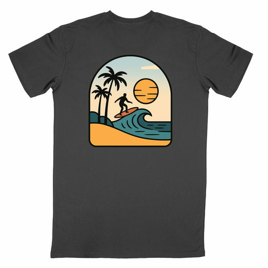 Ocean Wave Sunset - dos_noir
