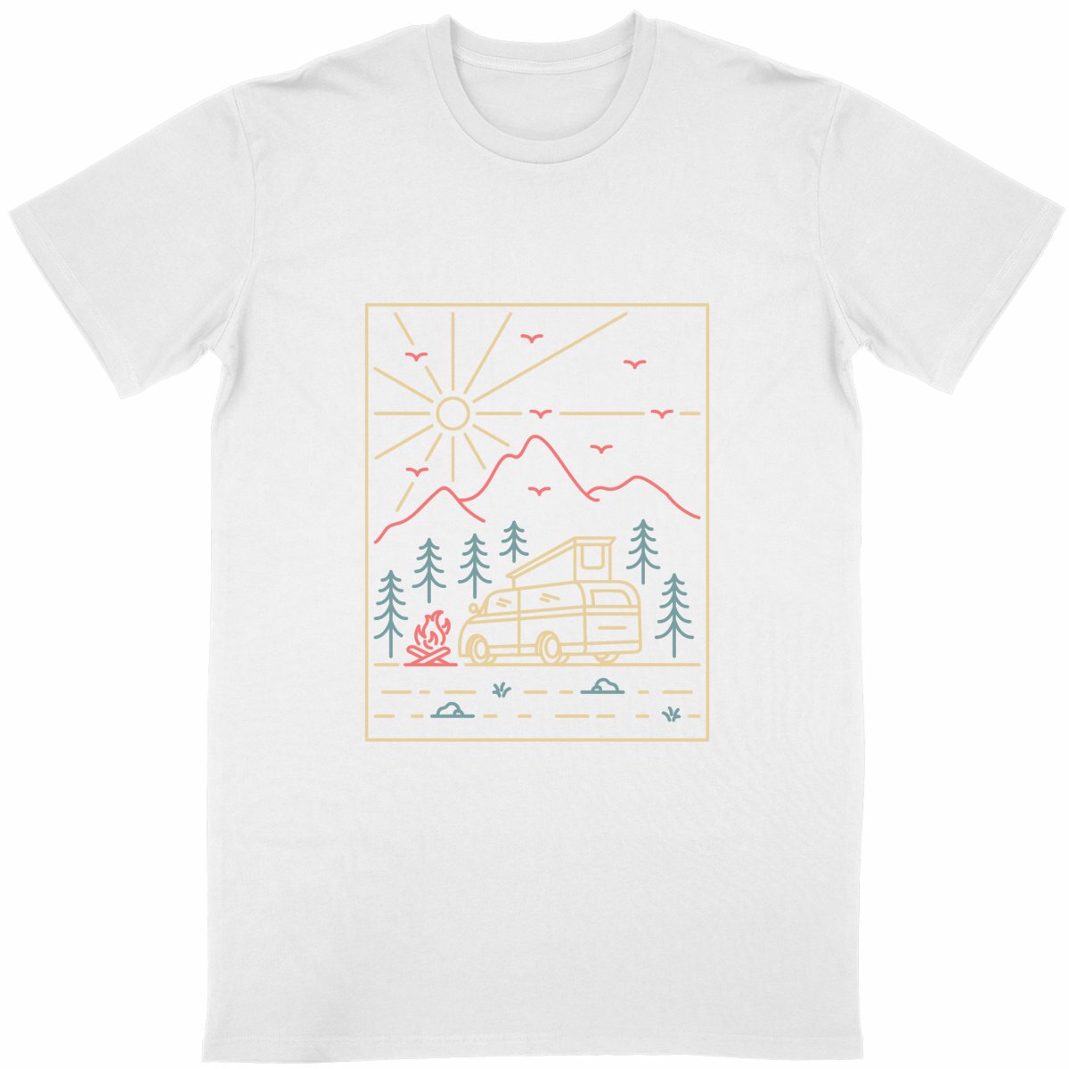 Camper Van Montagne - face_blanc