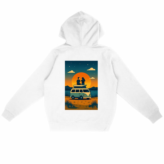 Van travel - dos_blanc