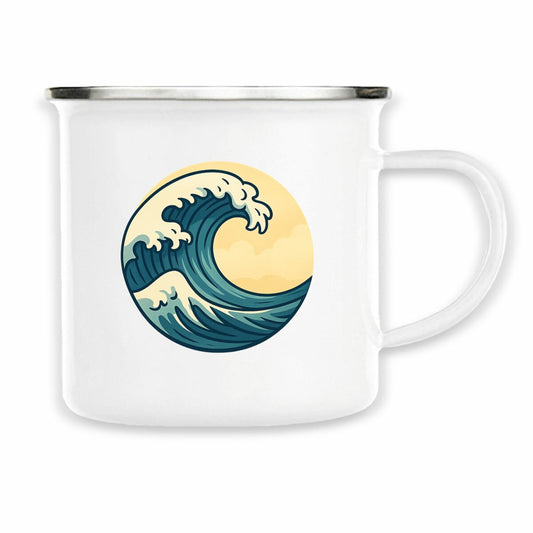 Mug Crashing waves - face_blanc